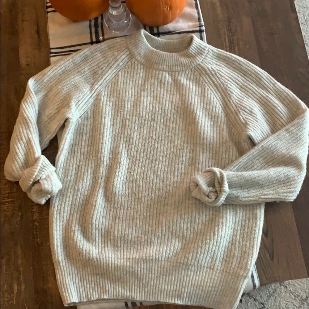 Cozy mock neck H&M knit sweater